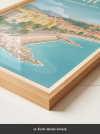 Promenade des Anglais Vintage-Stil