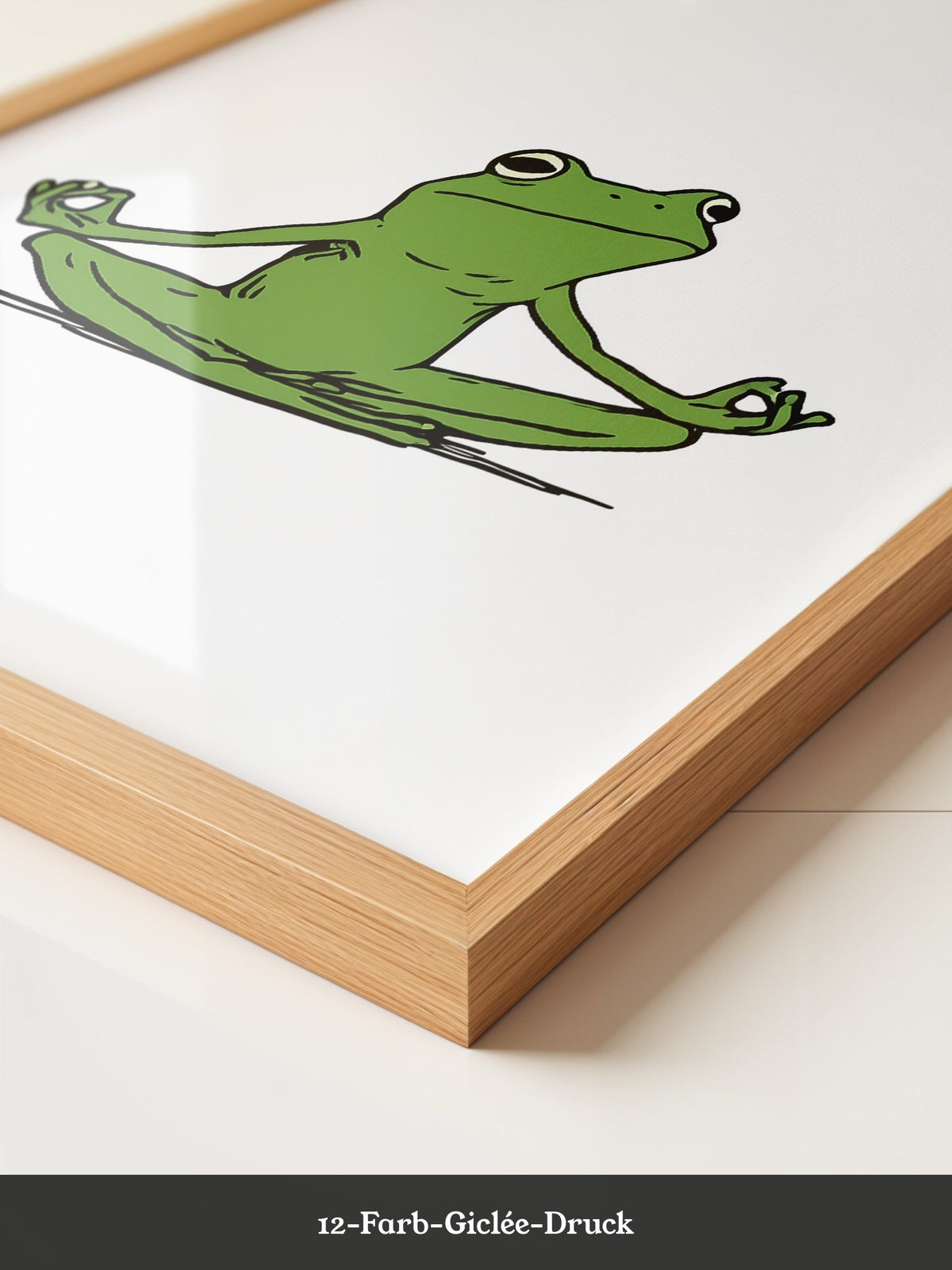 Frosch Meditation Gelassenheit