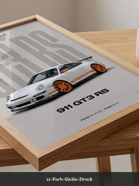 GT3 RS Sportwagen Illustration