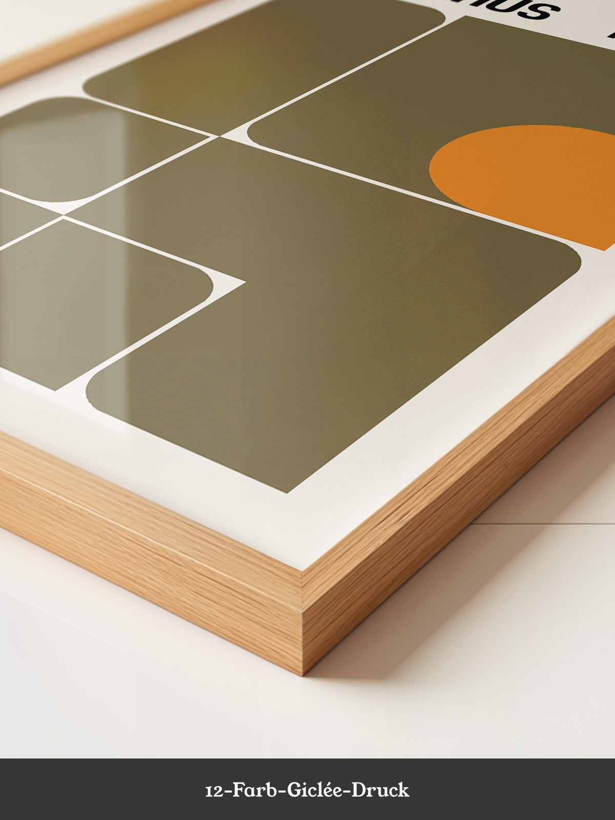 Bauhaus Geometrie Retro Rechtecke