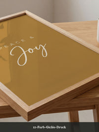 Typografie Warm Beige