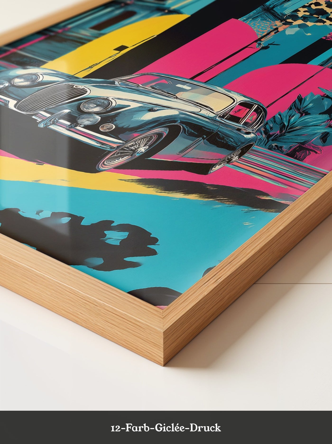 Klassiker Auto Retro Pop-Art