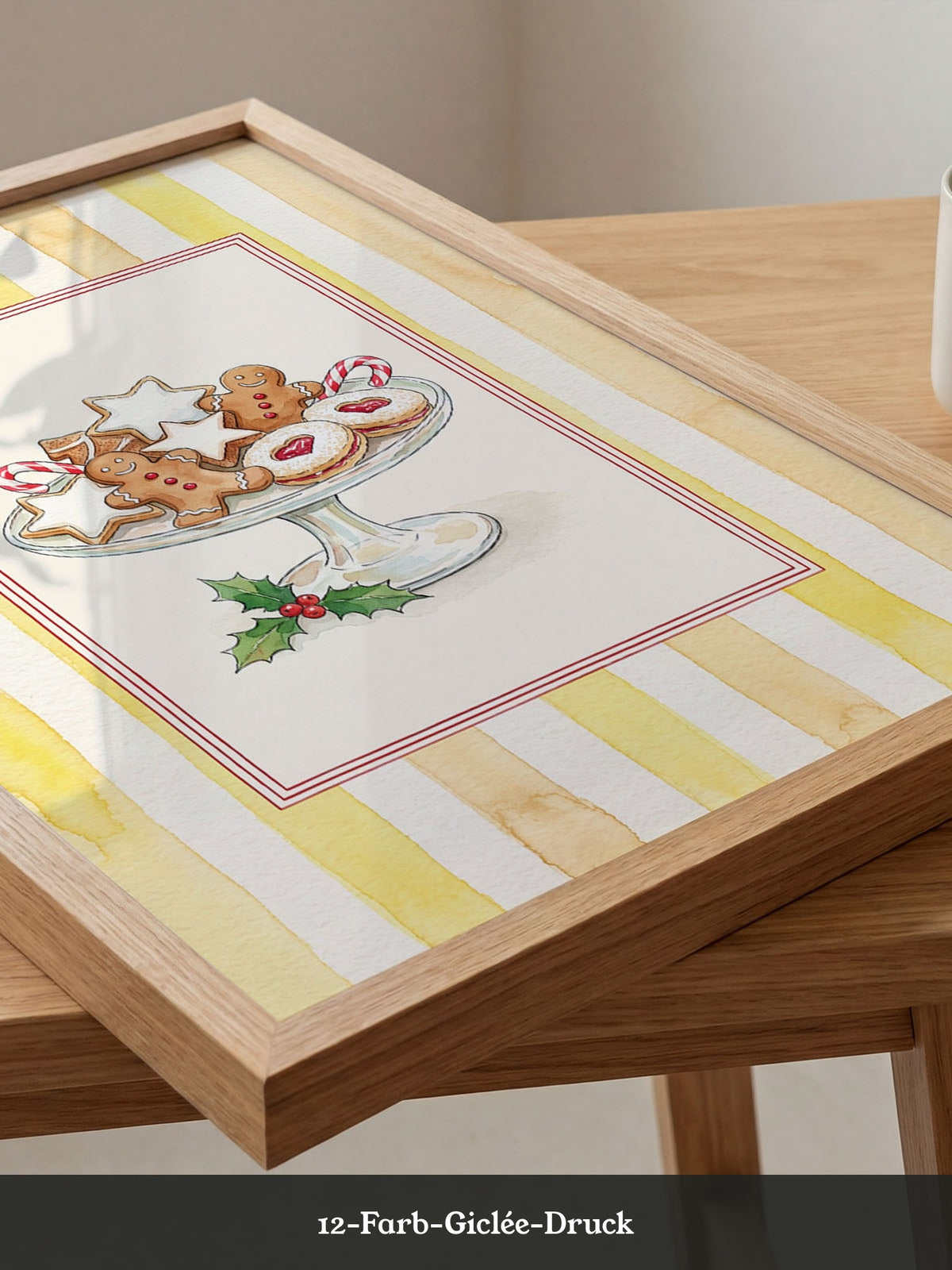 Weihnachtliche Gebäckplatte