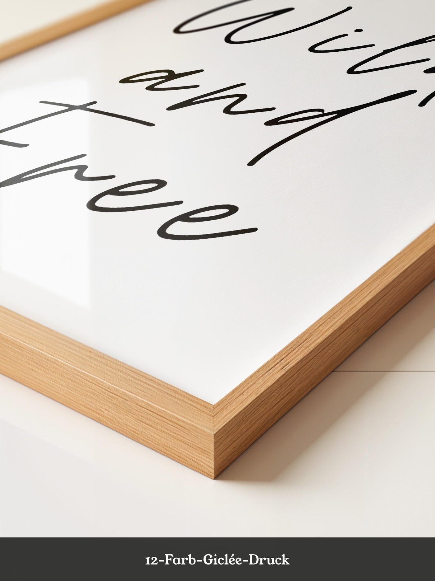 Wild Schriftzug elegant