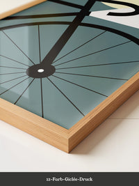 Fahrrad Minimalistisch Geometrisch