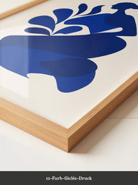 Frauenfigur Blau Silhouette