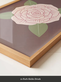 Rose Blüte Minimalistisch