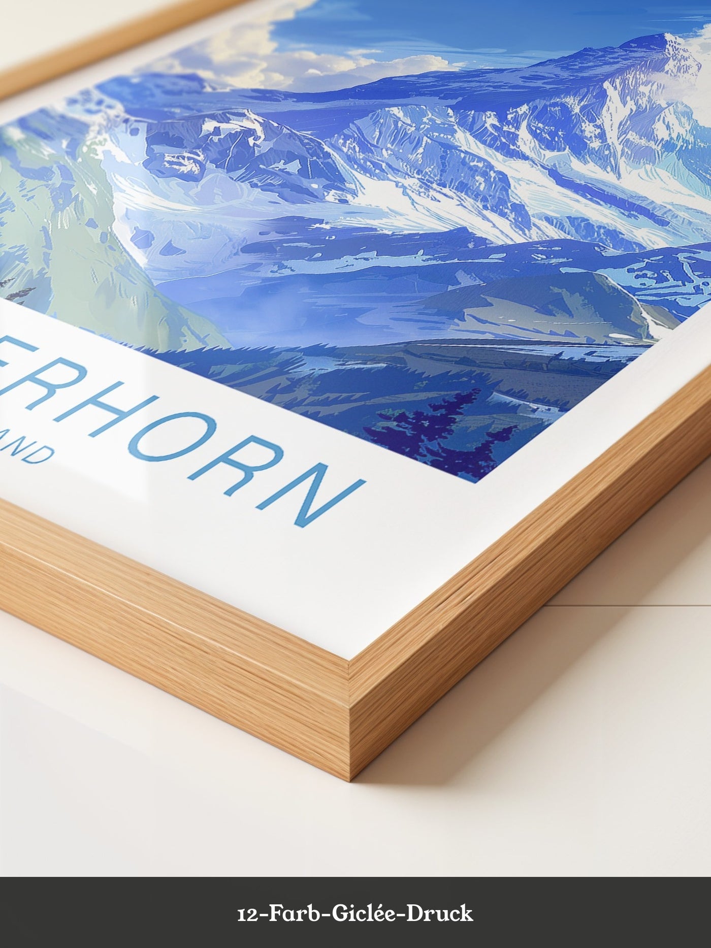 Matterhorn Berg Panorama Art
