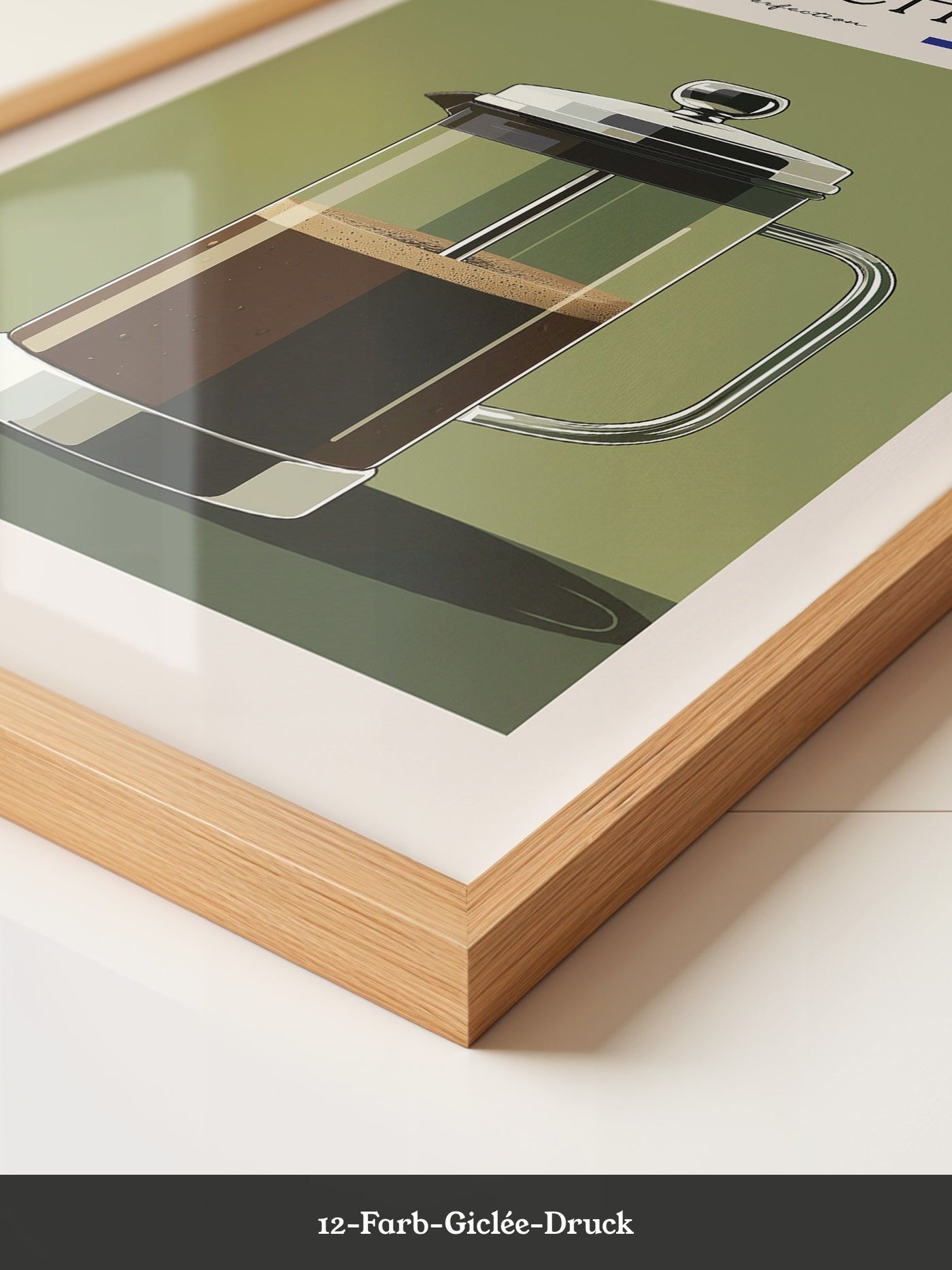 French Press Retro Design