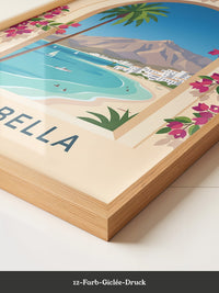 Marbella Küstenblick Bougainvillea