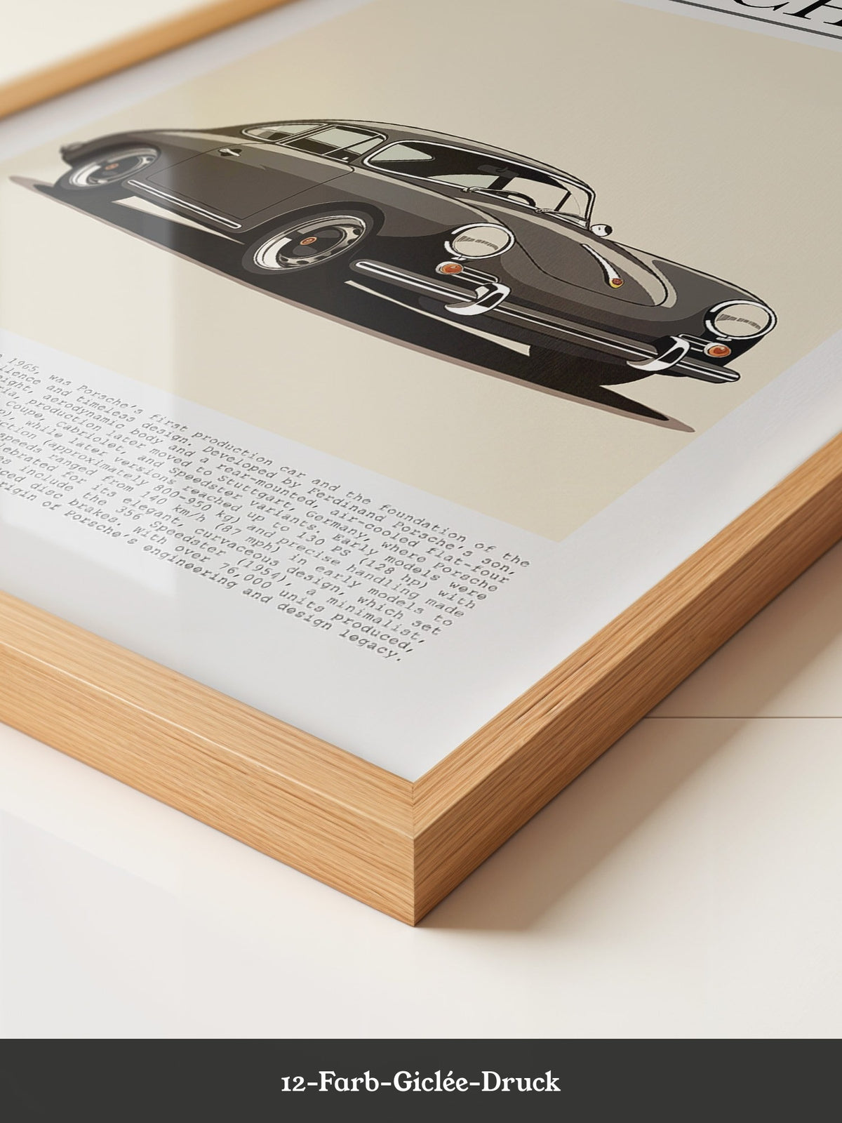 Porsche 356 Retro Stil