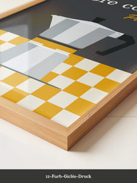 Mokkakanne Retro Karo-Design