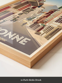 Bayonne Gassen Retro Stil