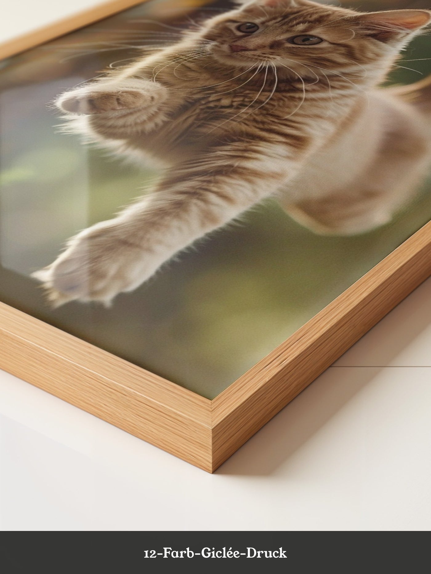 Springende Katze dynamisch