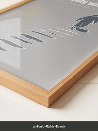 Mensch Treppe Silhouette Grau