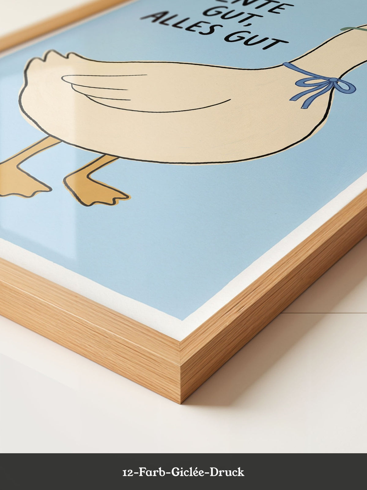 Ente Sonnenbrille Poster
