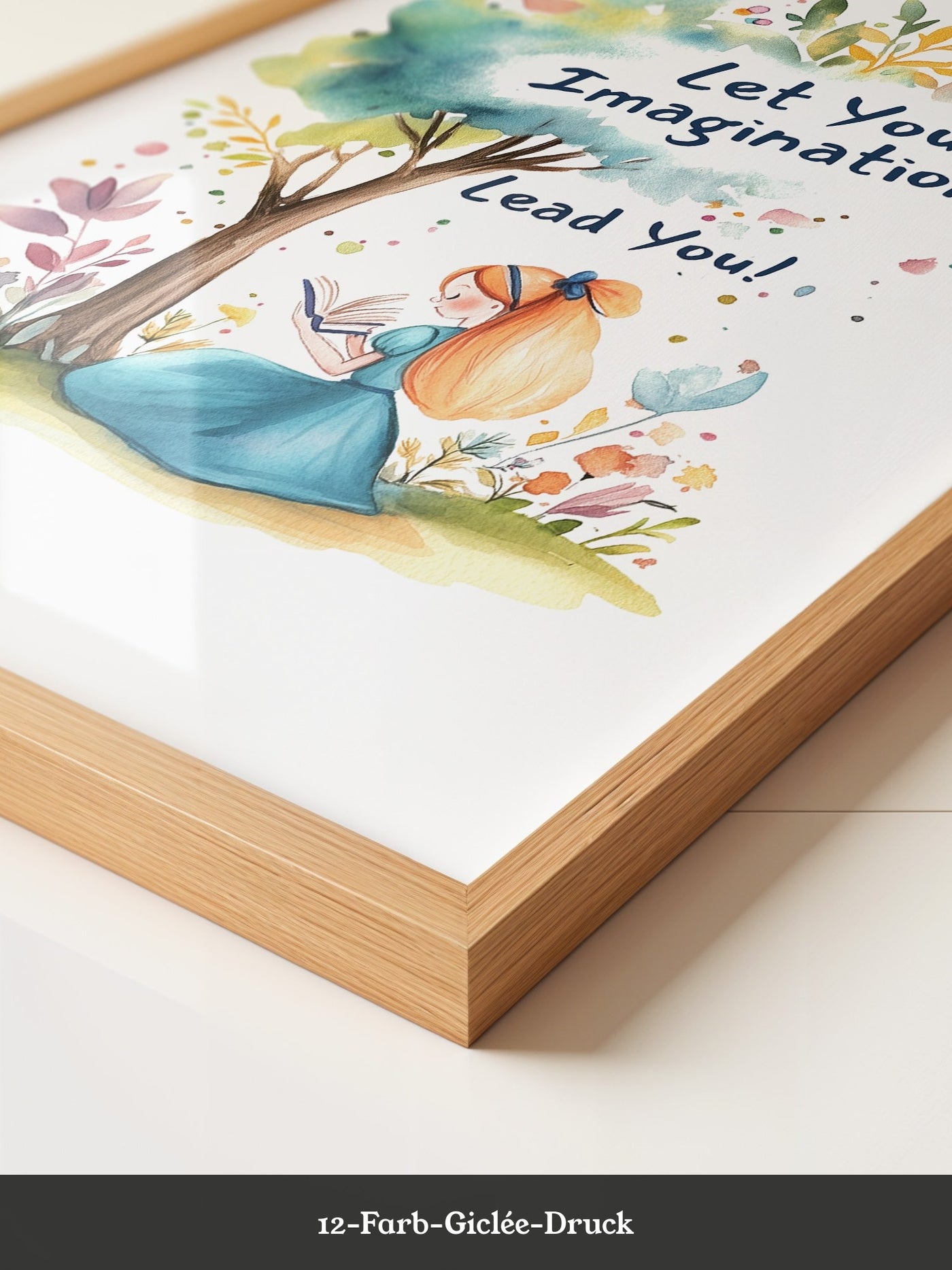 Mädchen Buch Aquarellträume