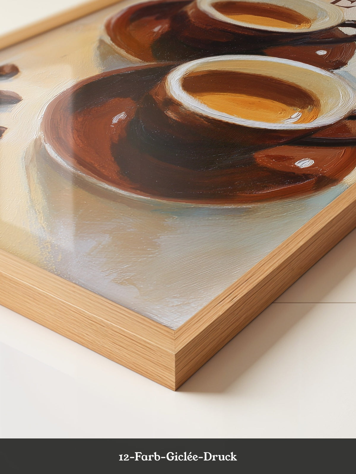 Espresso Tassen malerisch
