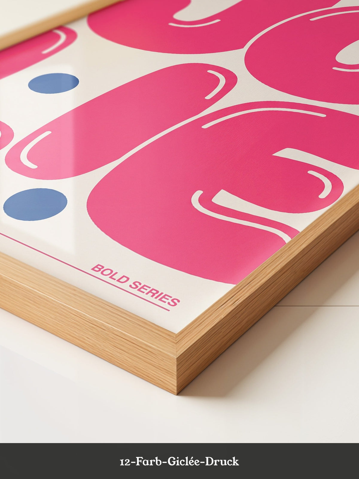 Jolie Pop Art Pink Blau