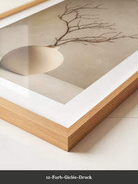 Äste in Kugelvase Minimalistisch