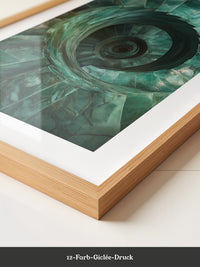 Spiraltreppe aus Jadeperspektive