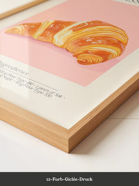Croissant Pastell Retro