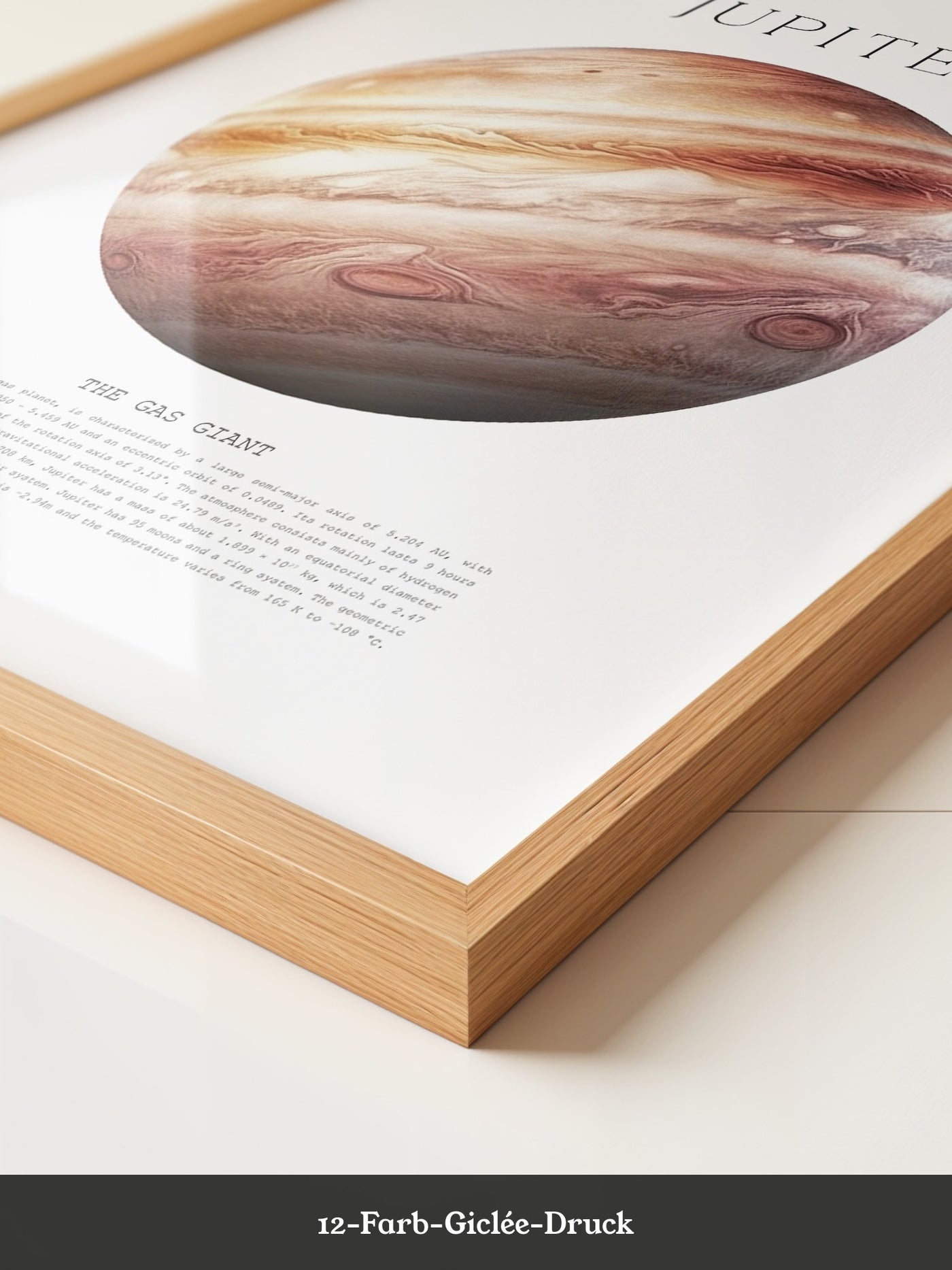 Jupiter Gasplanet Rotbraun