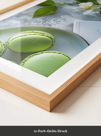 Macarons Grün Blütenensemble