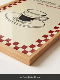 Espresso Tasse Retro Design
