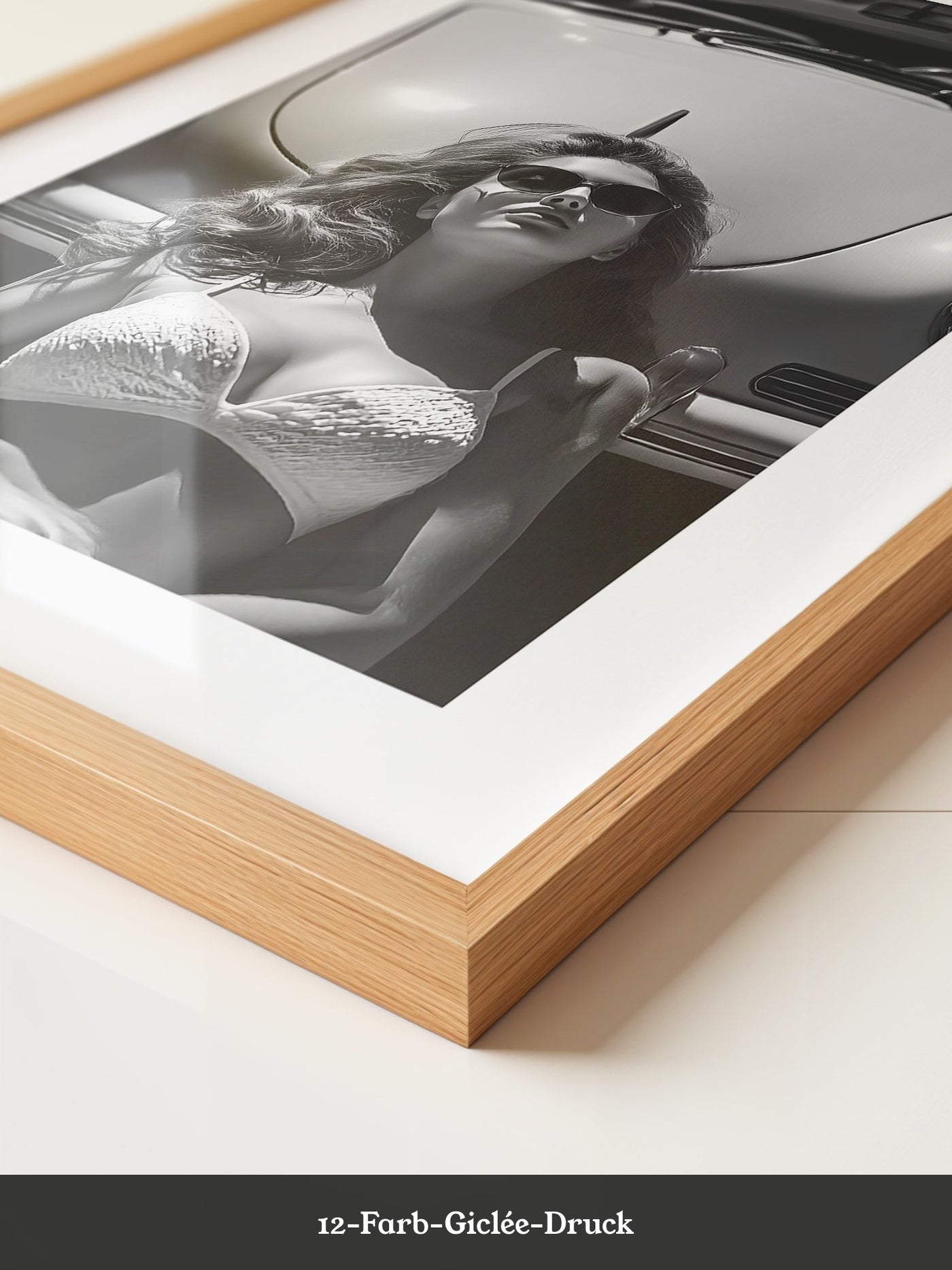 Porsche Frau Sonnenbrille S/W