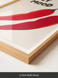 Chilischoten Grafik Rot