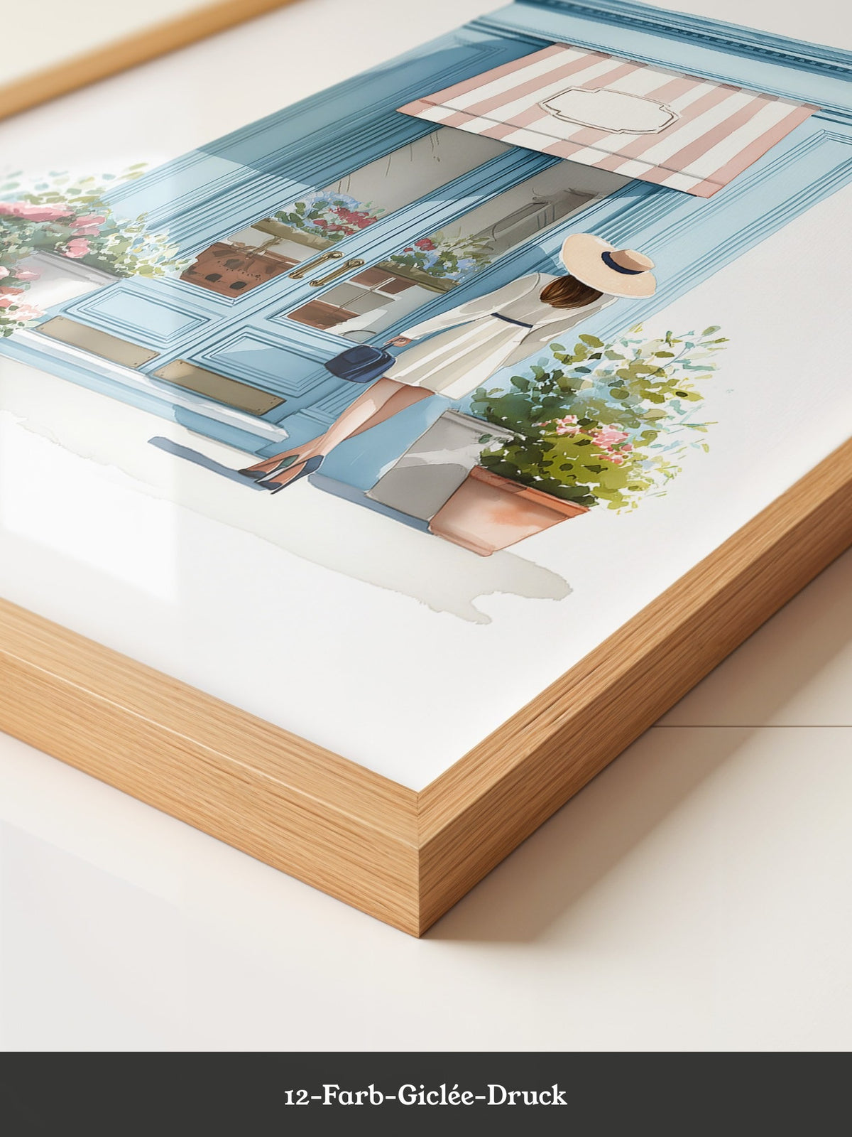 Boutique Besuch Pastellfarben