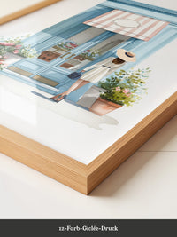 Boutique Besuch Pastellfarben