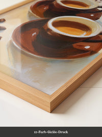 Espresso Tassen malerisch