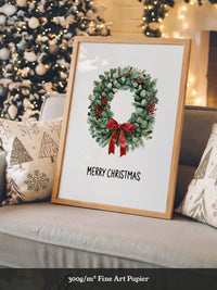 Weihnachtskranz Rot Grün