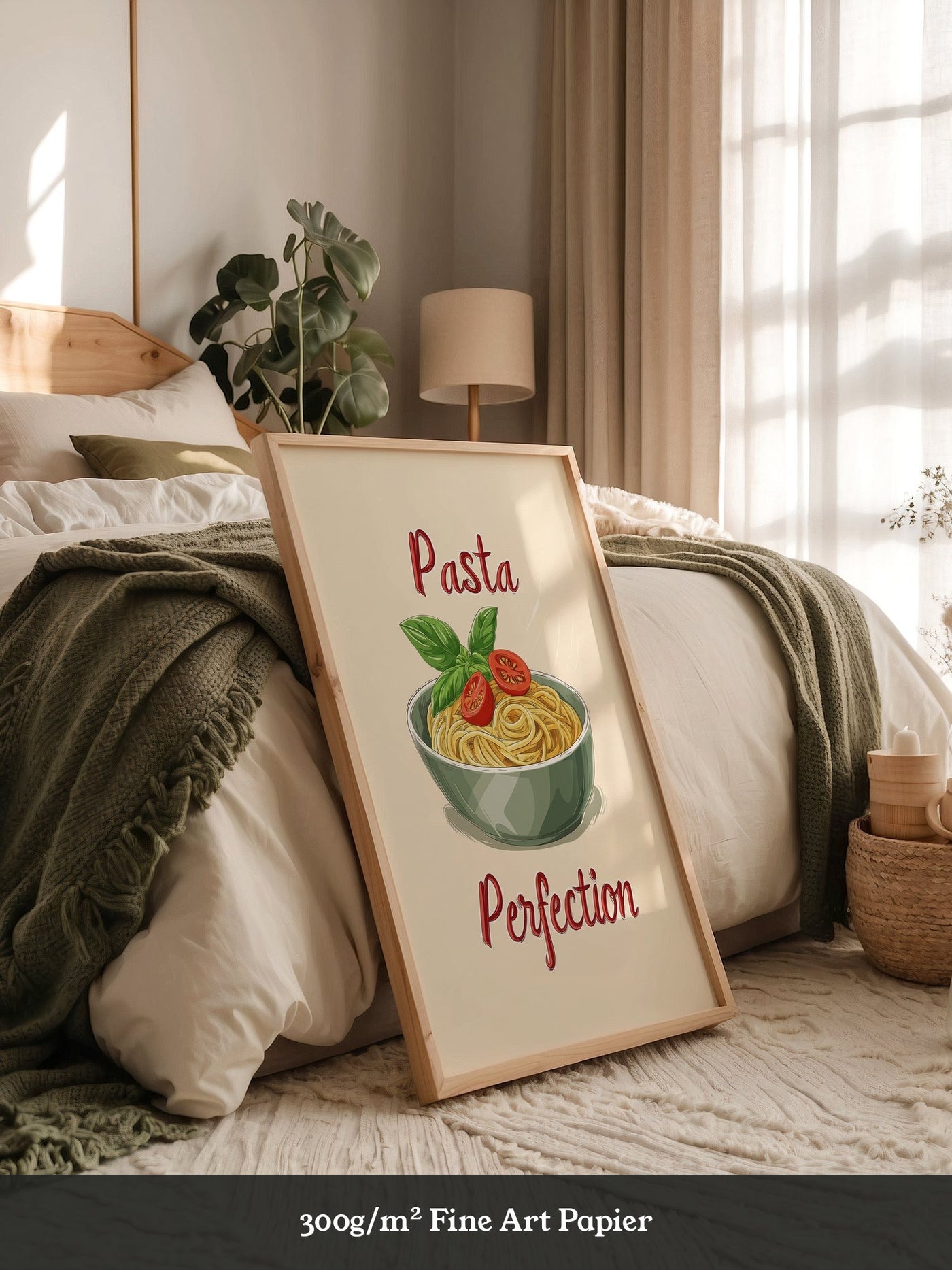 Spaghetti Illustration Retro Look