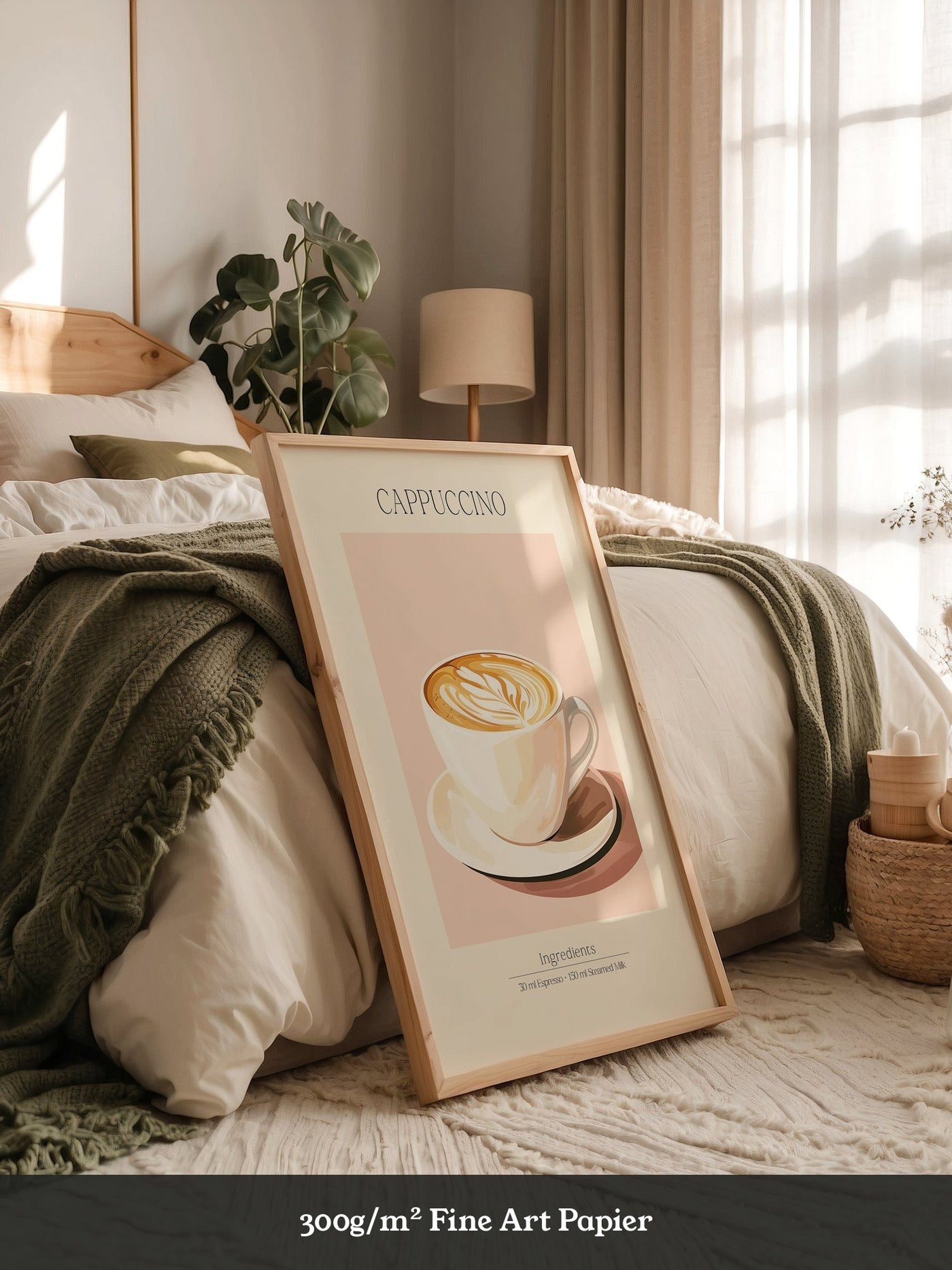 Cappuccino Tasse Retro-Stil