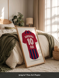 Barcelona Trikot Rot Blau