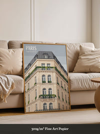 Pariser Architektur Fassade