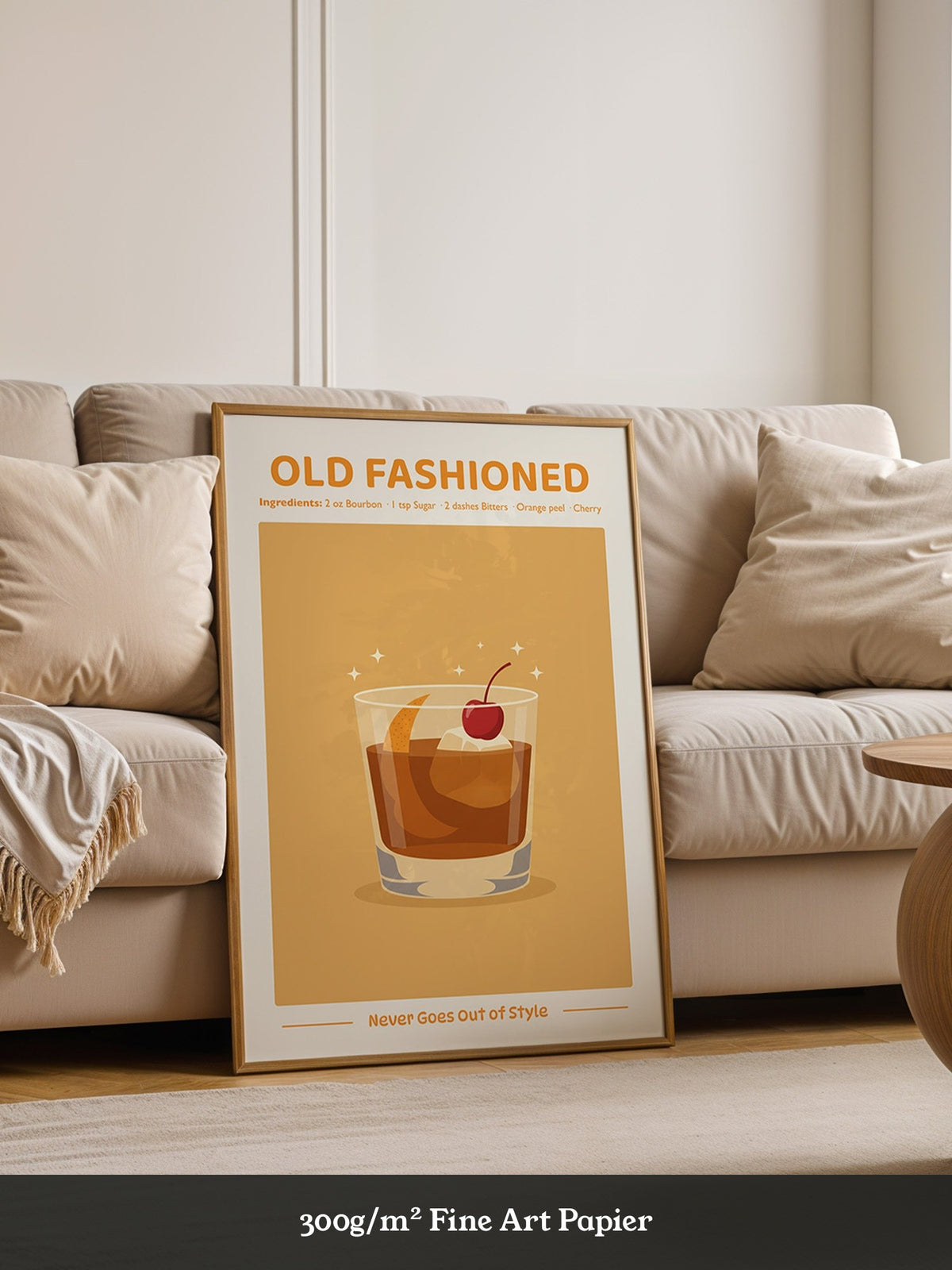Old Fashioned Cocktail Grafik