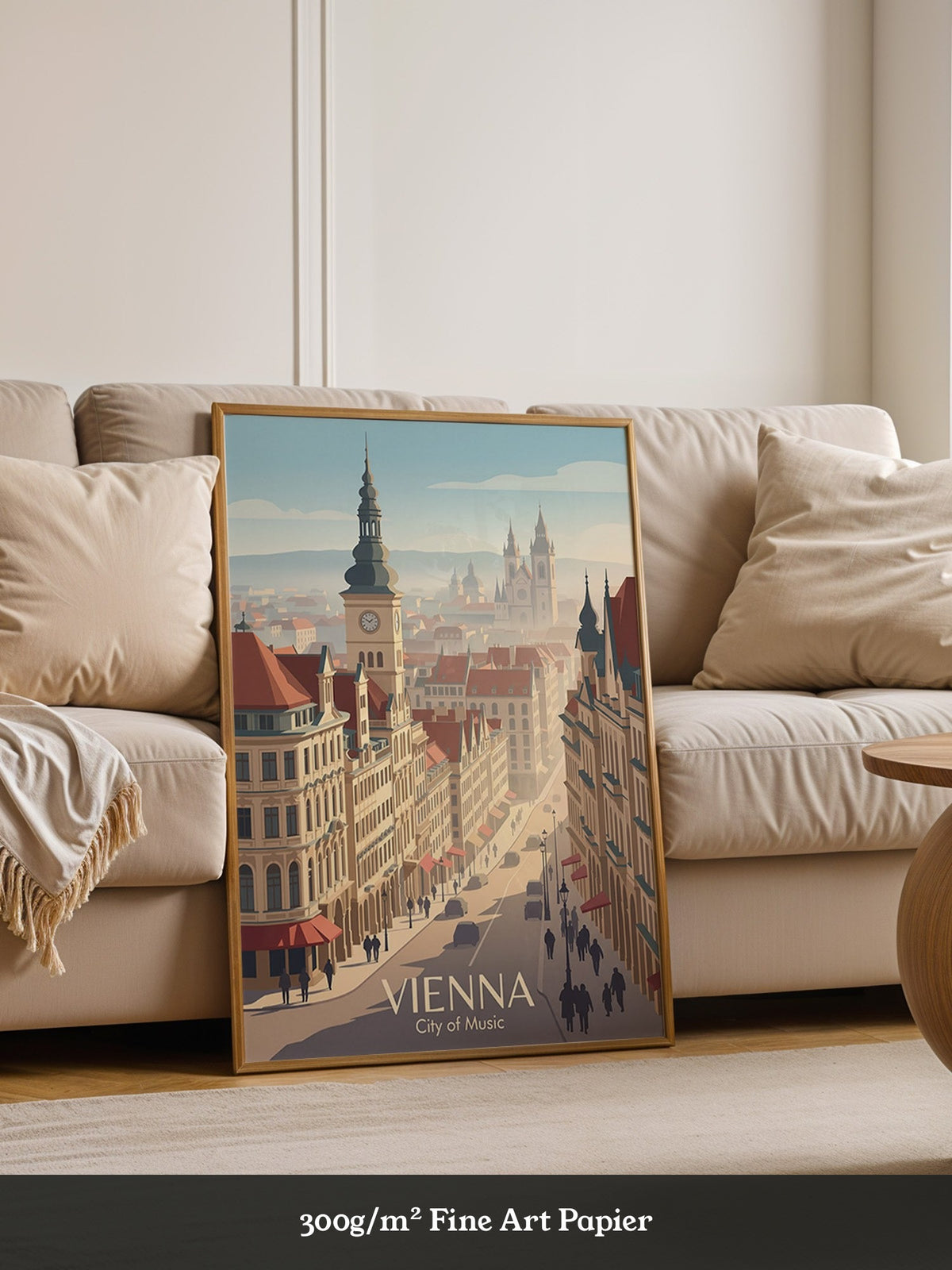 Wiener Altstadt Pastellstimmung