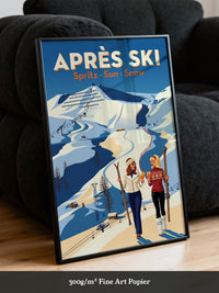 Aprés Ski Retro Vintage