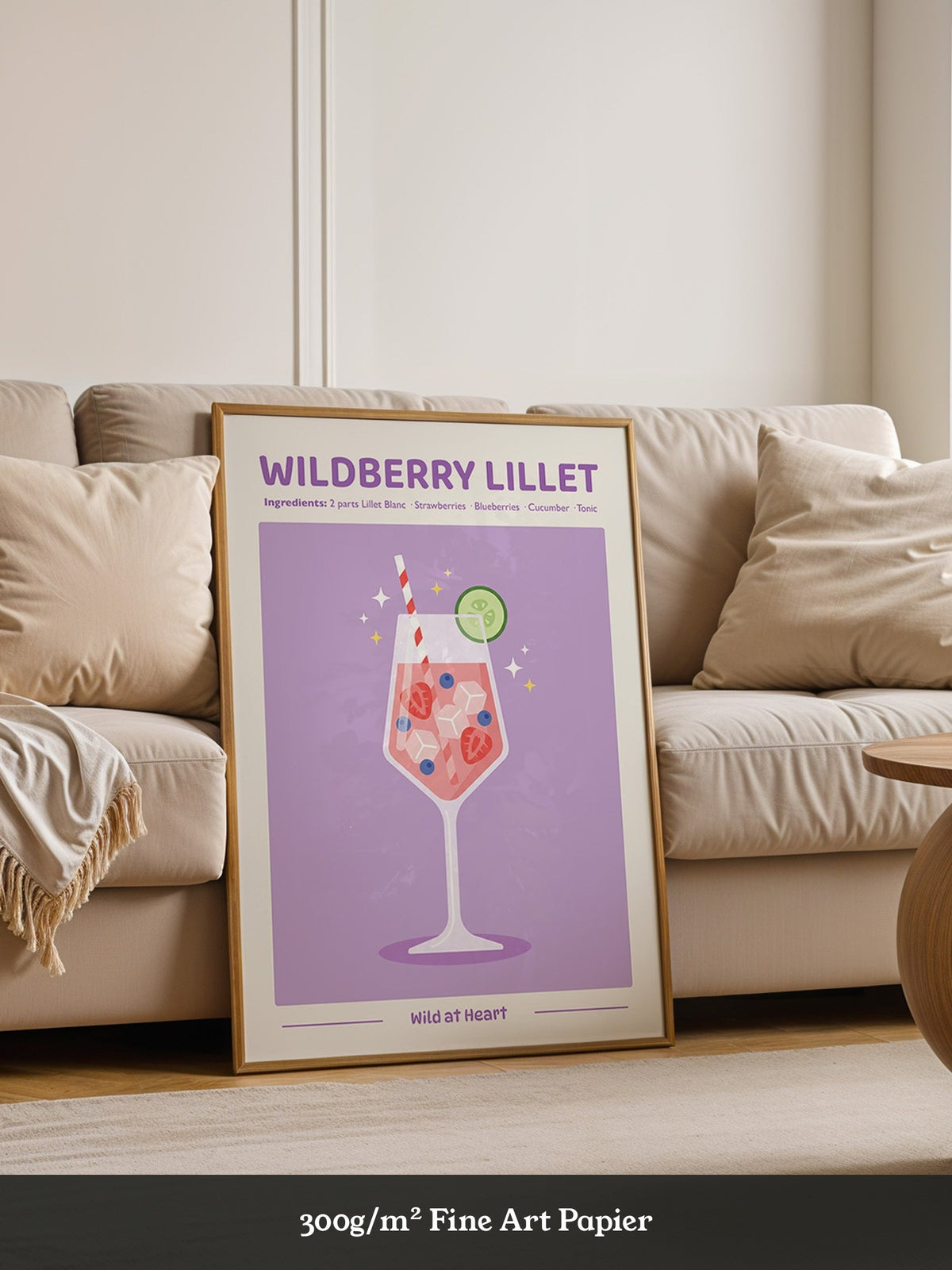 Wildberry Drink Pastellfarben
