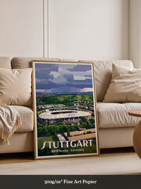 Stuttgart Stadion Panorama