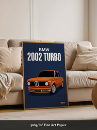 BMW 2002 Turbo Retro Orange