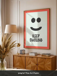 Smiley Gesicht minimalistisch