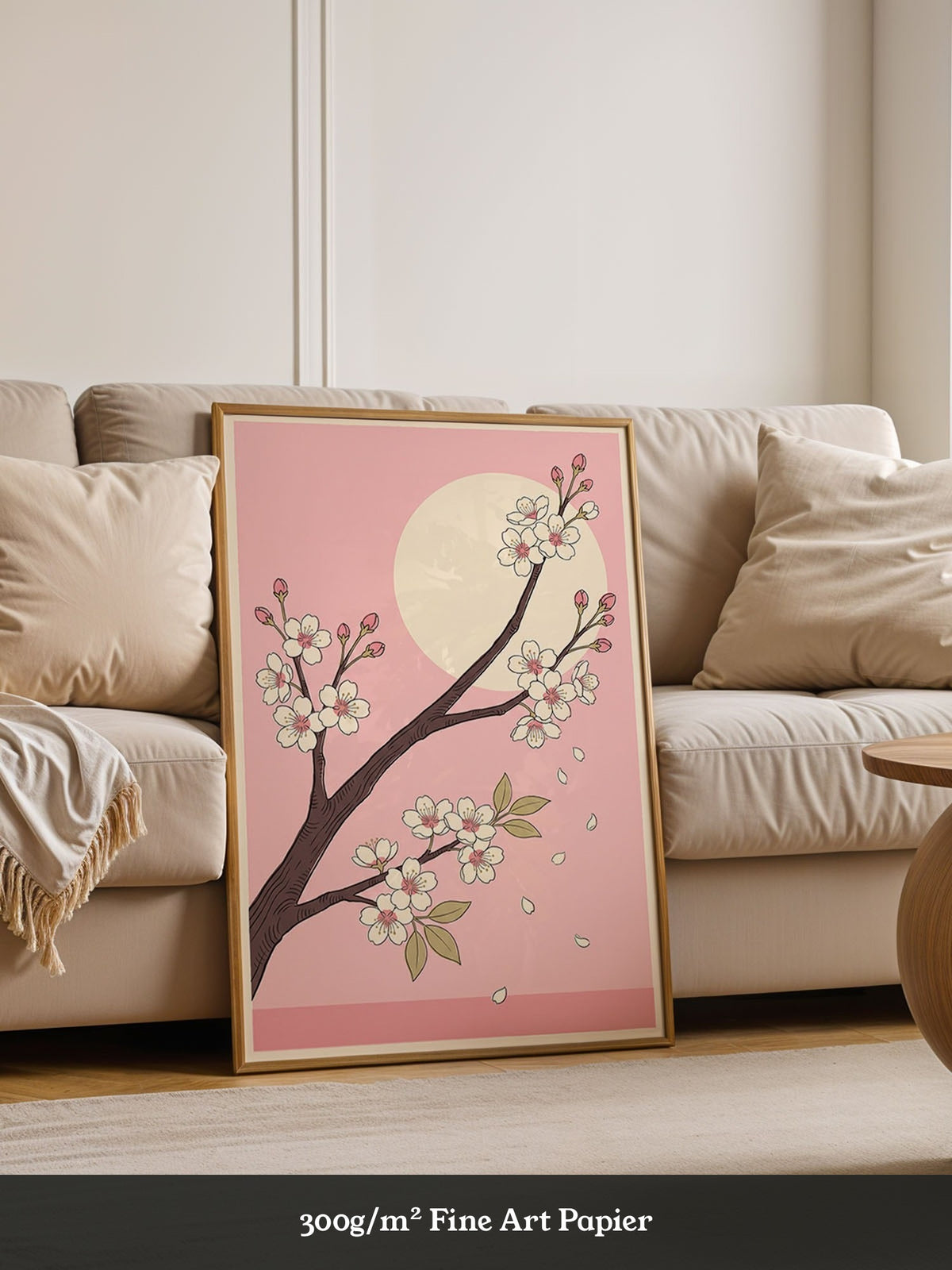 Kirschblüte Mond Rosa