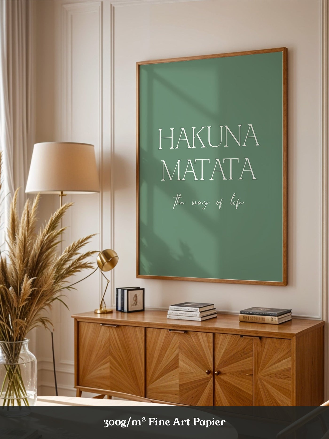 Hakuna Matata Pastellgrün