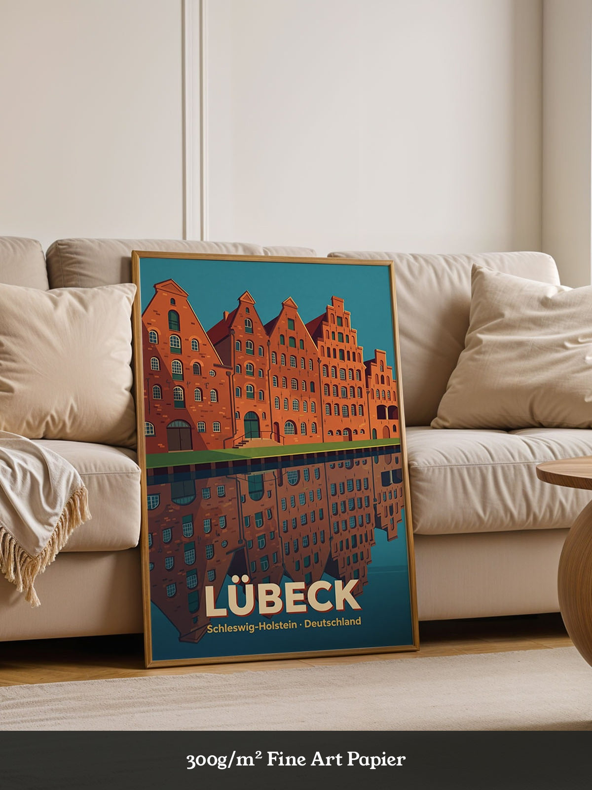 Lübeck Hafenspeicher Retro
