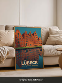 Lübeck Hafenspeicher Retro